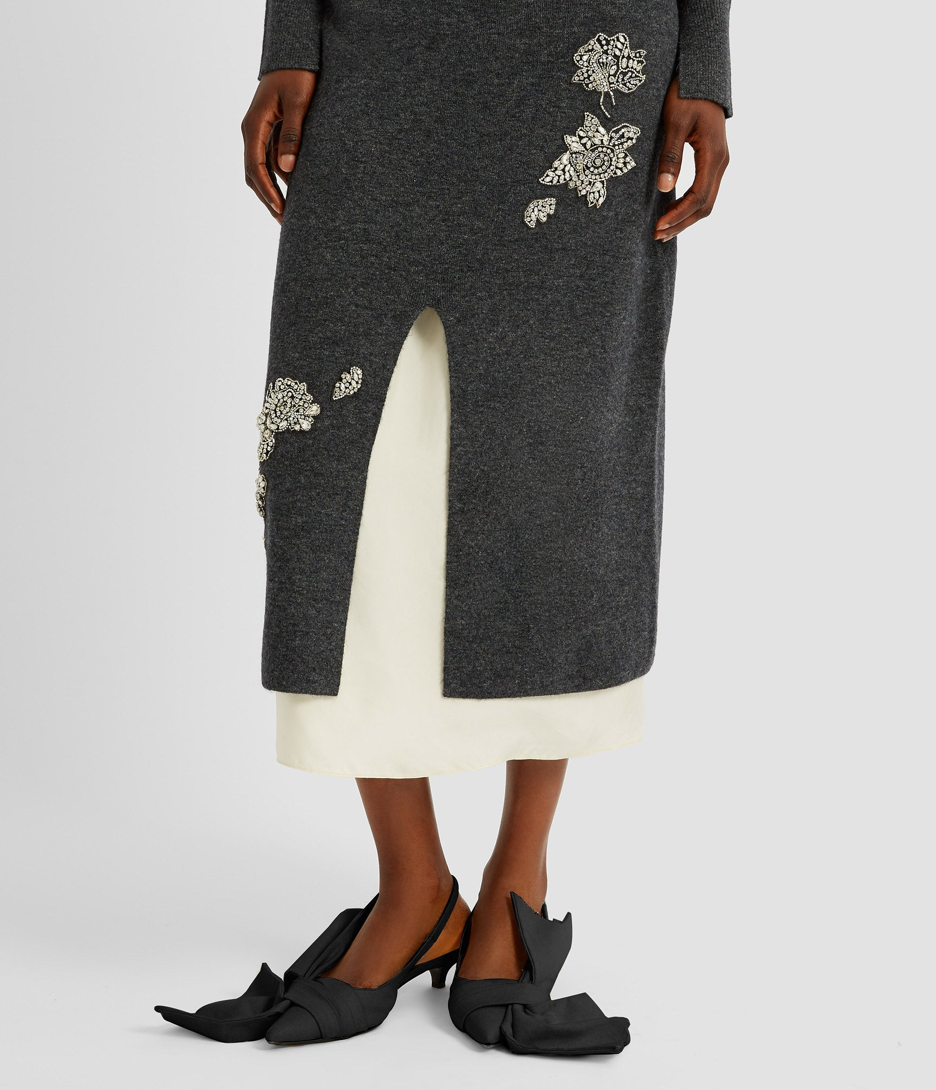 PENCIL MIDI SKIRT - 4