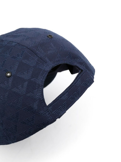 EMPORIO ARMANI monogram-pattern baseball cap outlook