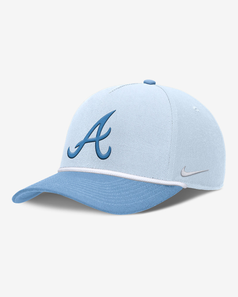 Atlanta Braves Rise Men's Nike Dri-FIT MLB Adjustable Hat 1