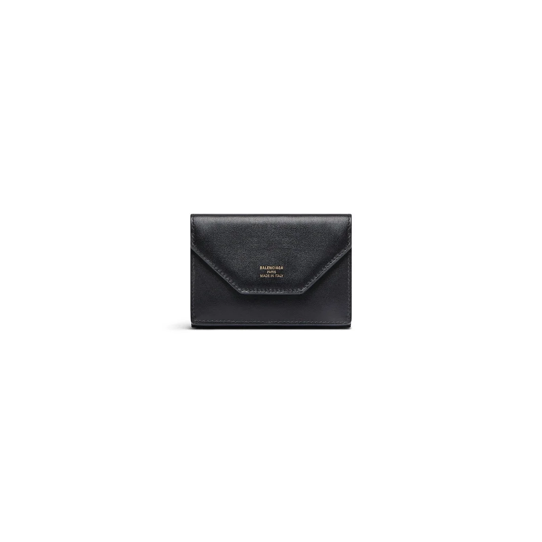 Women's Envelope Mini Wallet in Black - 1