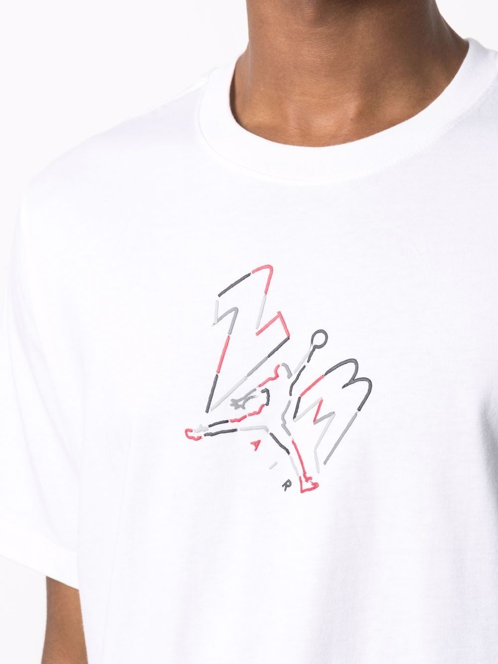 Jumpman 23 Air logo T-shirt - 5