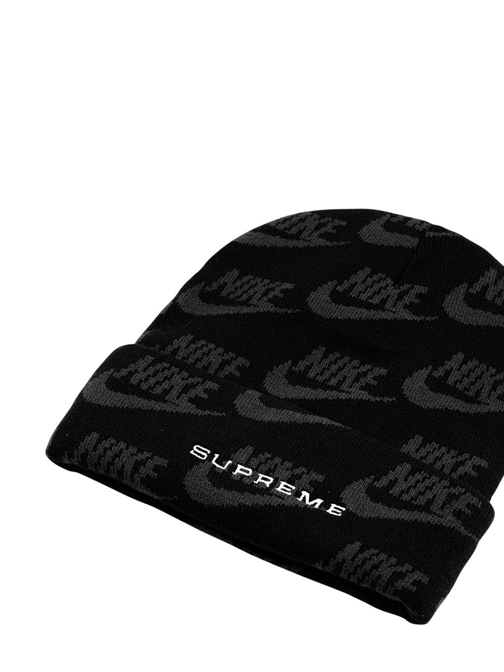 x Nike jacquard logo beanie - 2