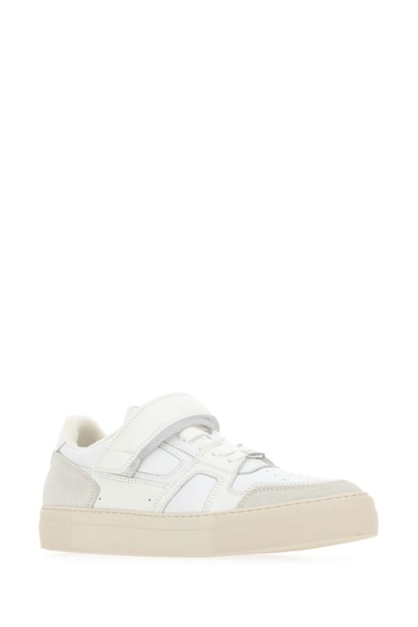 Ami Man Two-Tone Leather And Suede Ami Arcade Sneakers - 2