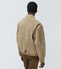 The Row Ronan suede blouson jacket | mytheresa | REVERSIBLE