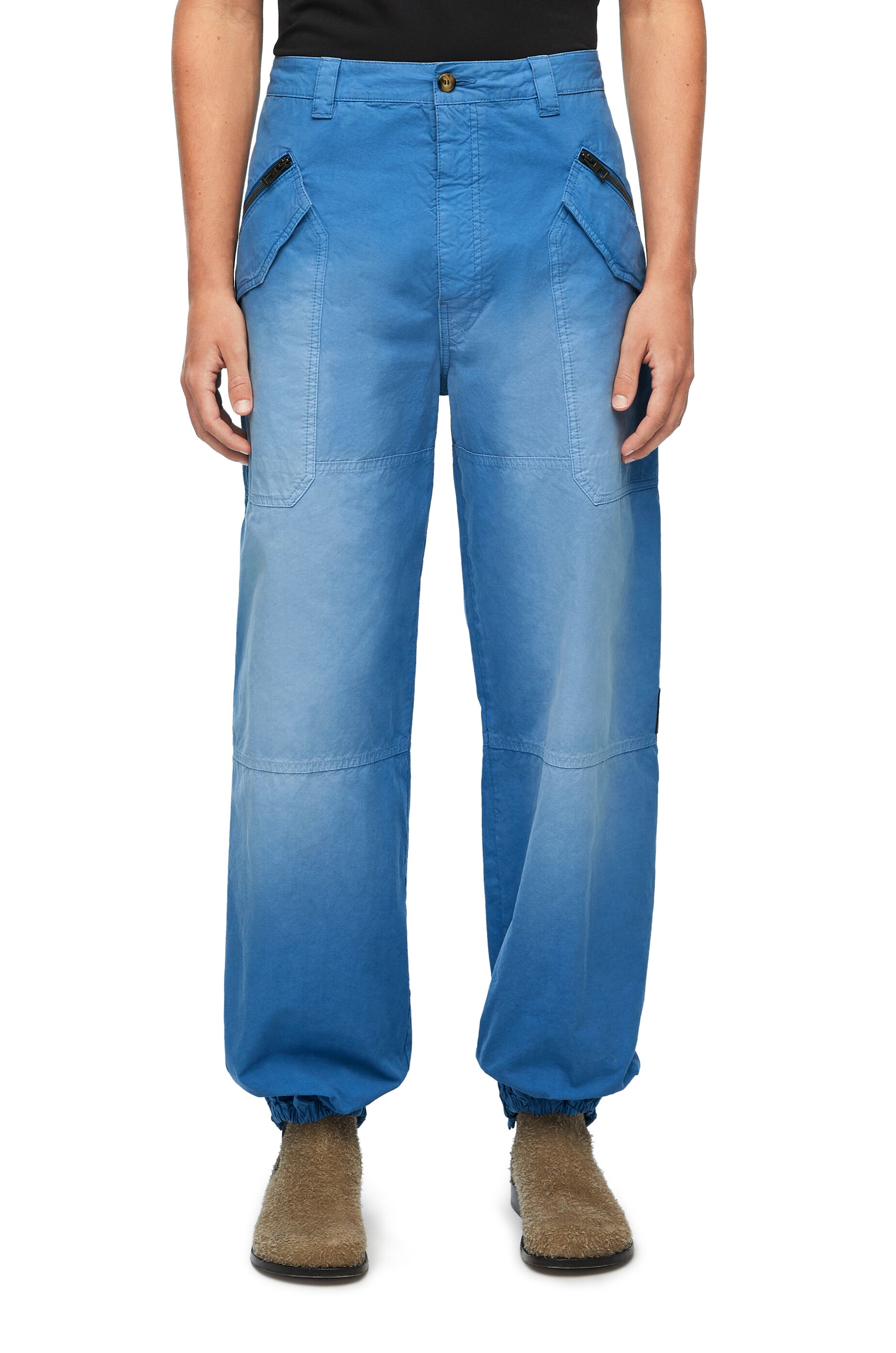 Cargo trousers in cotton - 3