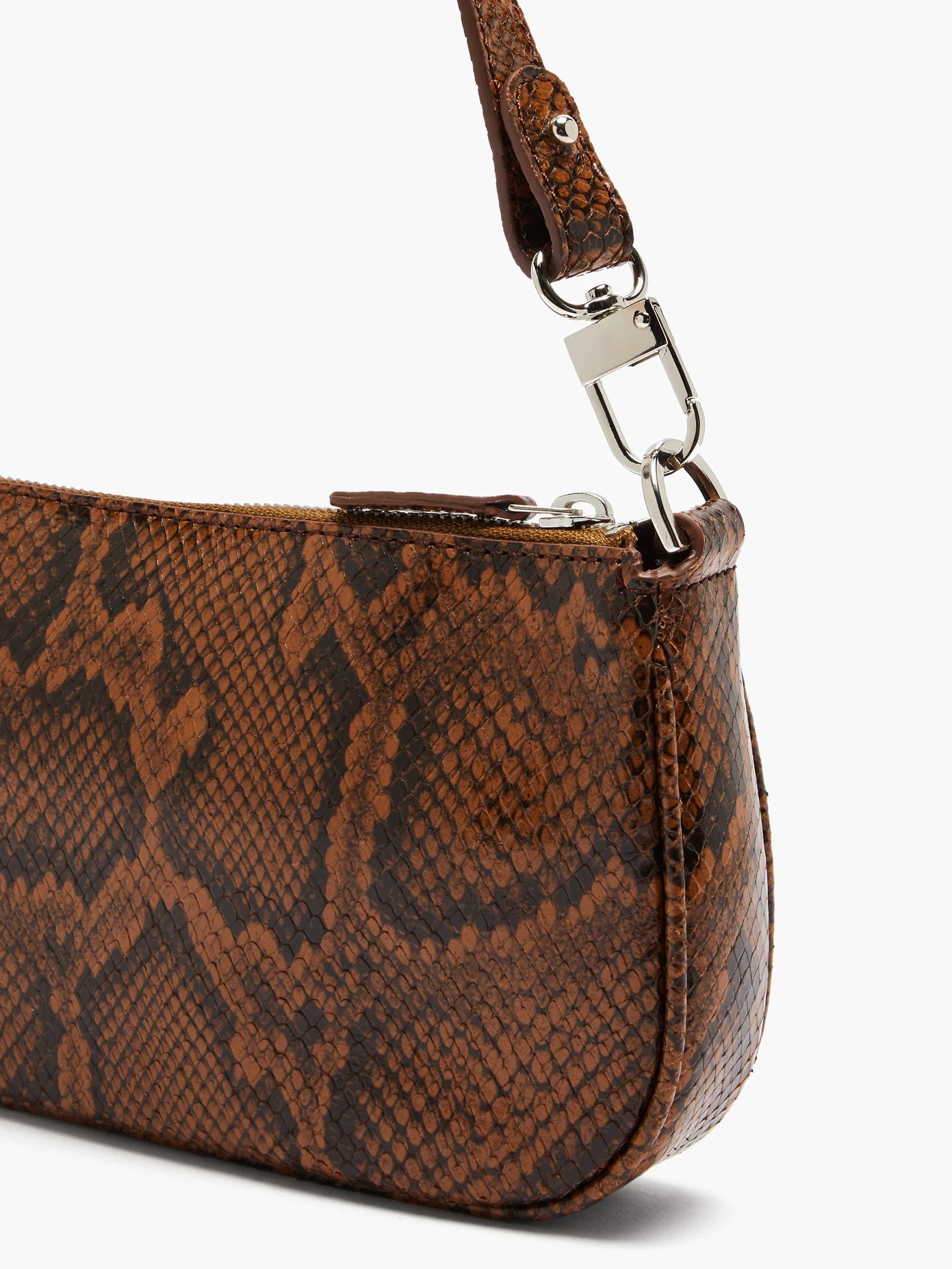 Rachel snake-effect leather shoulder bag - 6