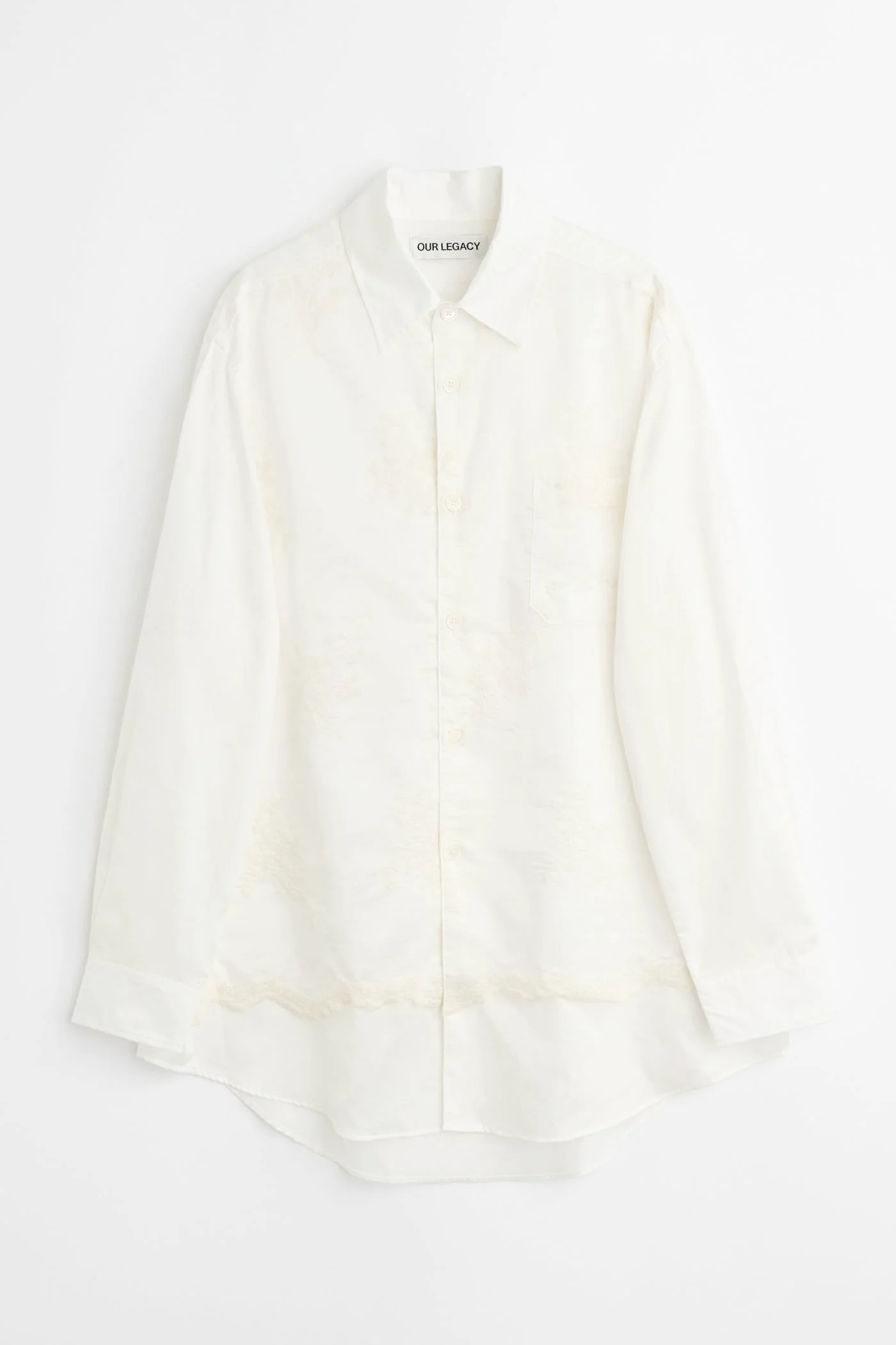 Vast Shirt Ivory Cloud Breezey Cotton - 1