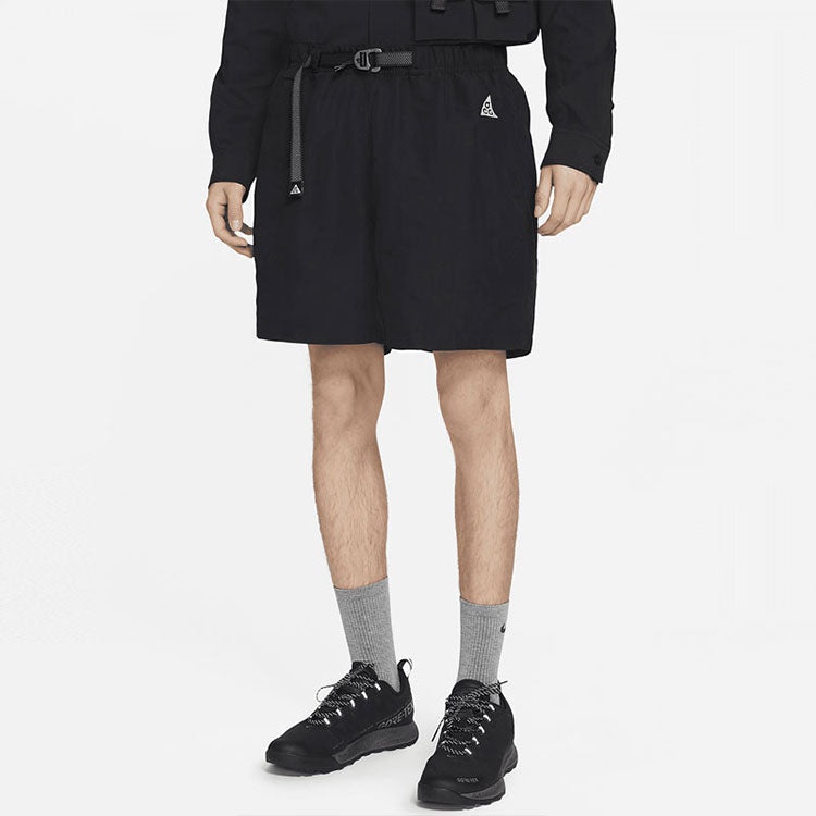 Nike ACG Casual Sports Woven Breathable Cargo Shorts Black CZ6705-013 - 3