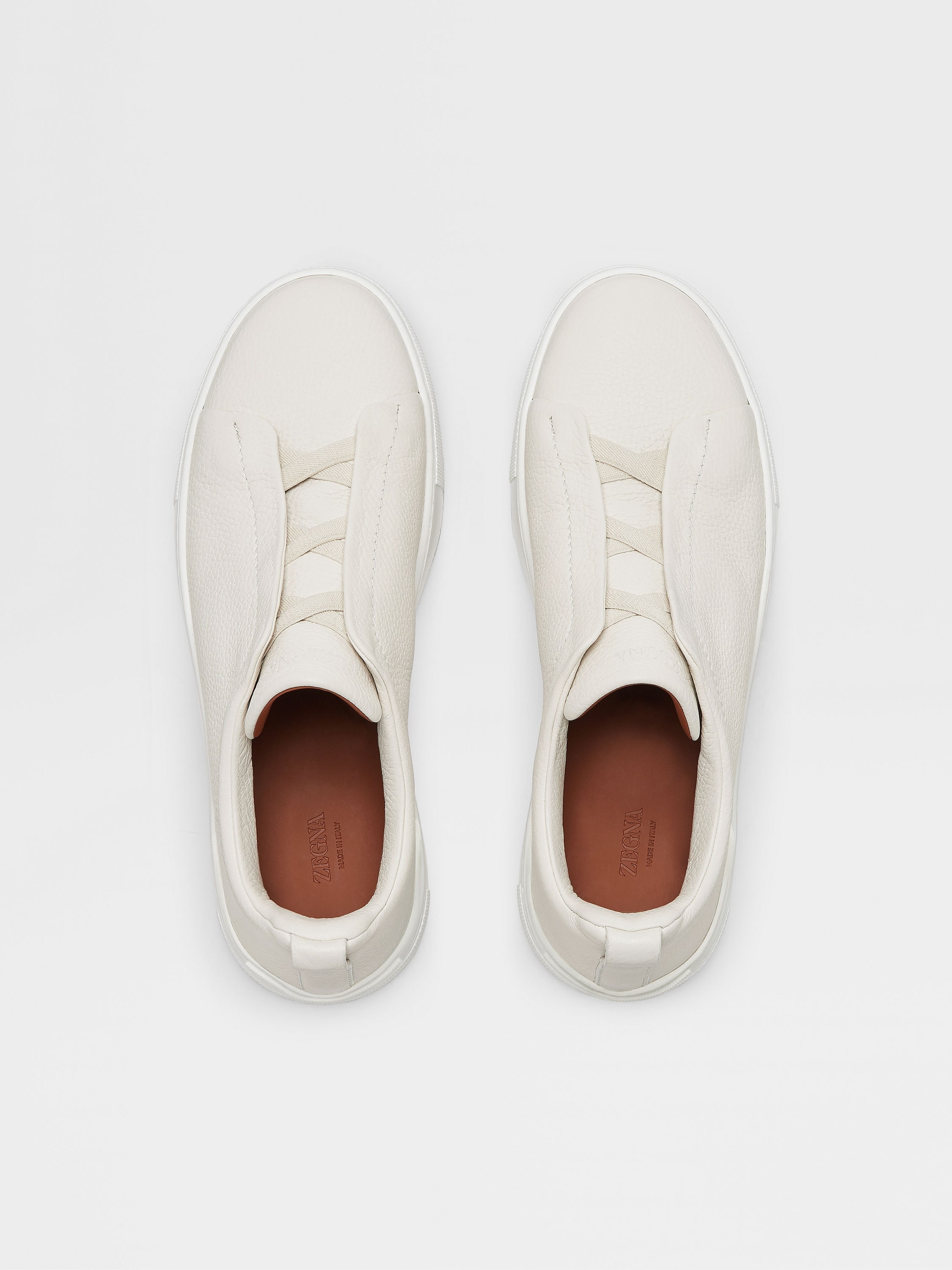 OFF WHITE DEERSKIN TRIPLE STITCH™ SNEAKERS - 4