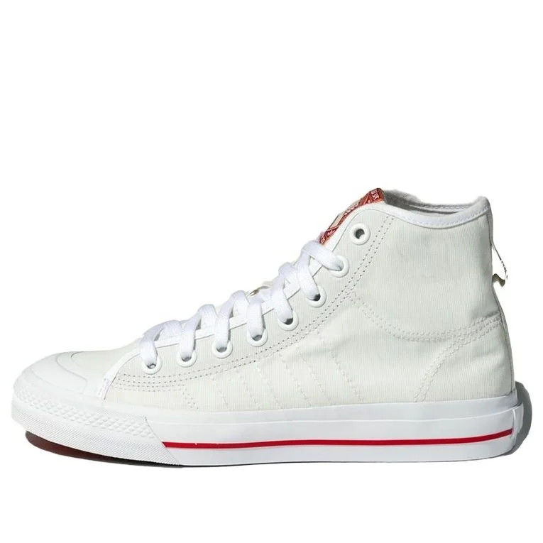 adidas Nizza Hi Rf 'White Red' FY5237 - 1