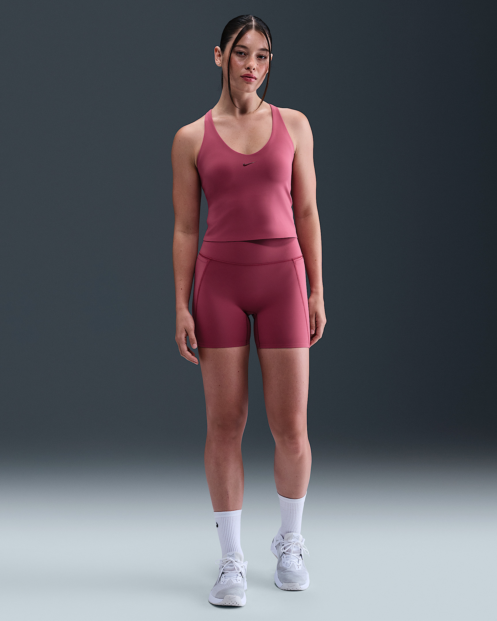 Nike Universa Women's Medium-Support Padded Sports Bra Tank - 4
