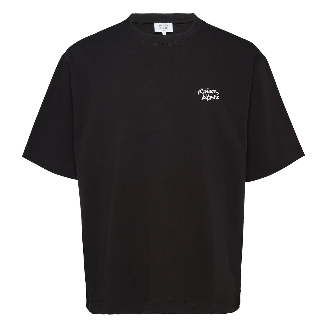 Maison Kitsune Handwriting Oversized Tee - 1