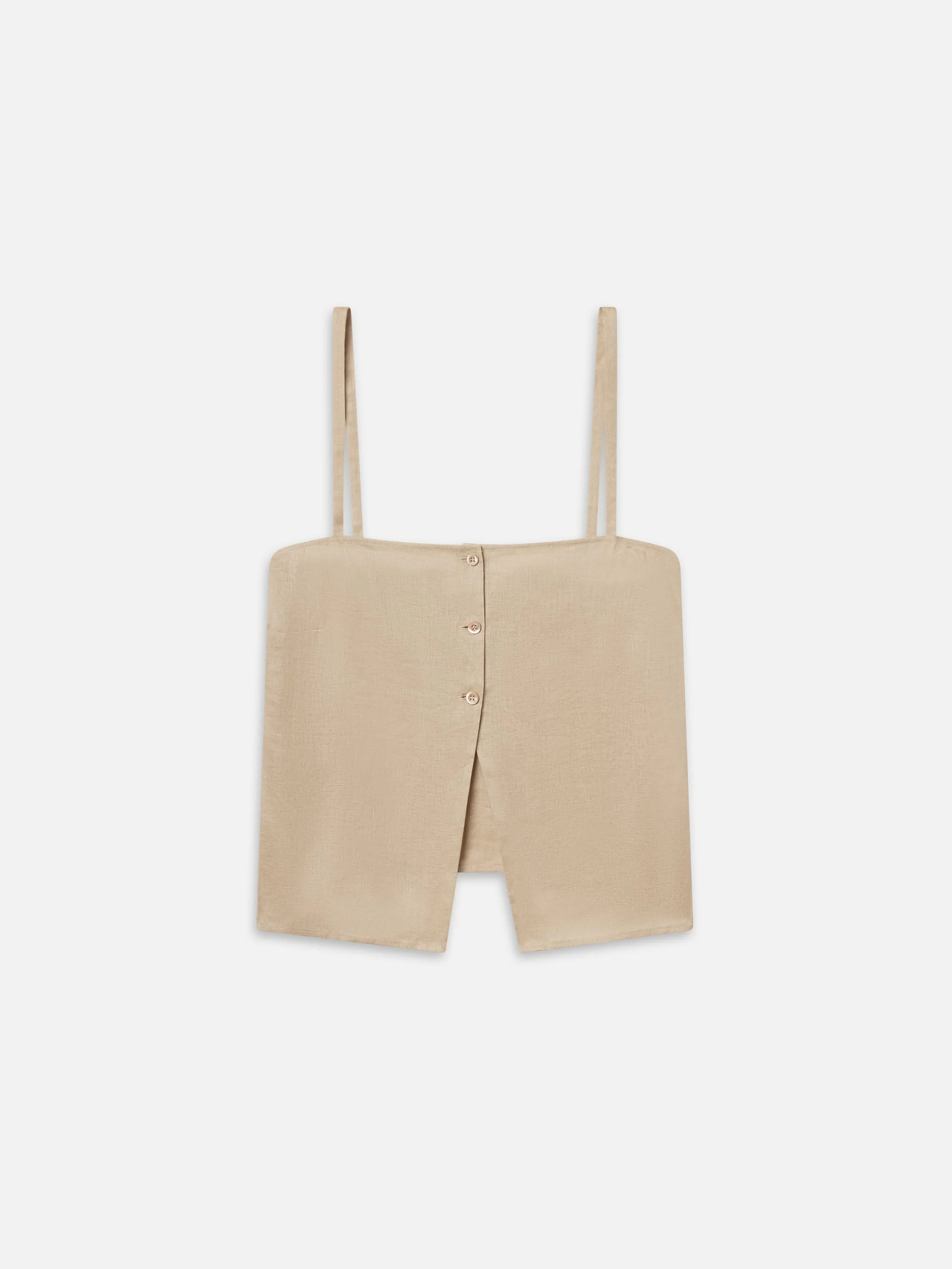 The Linen Button Cami - 1