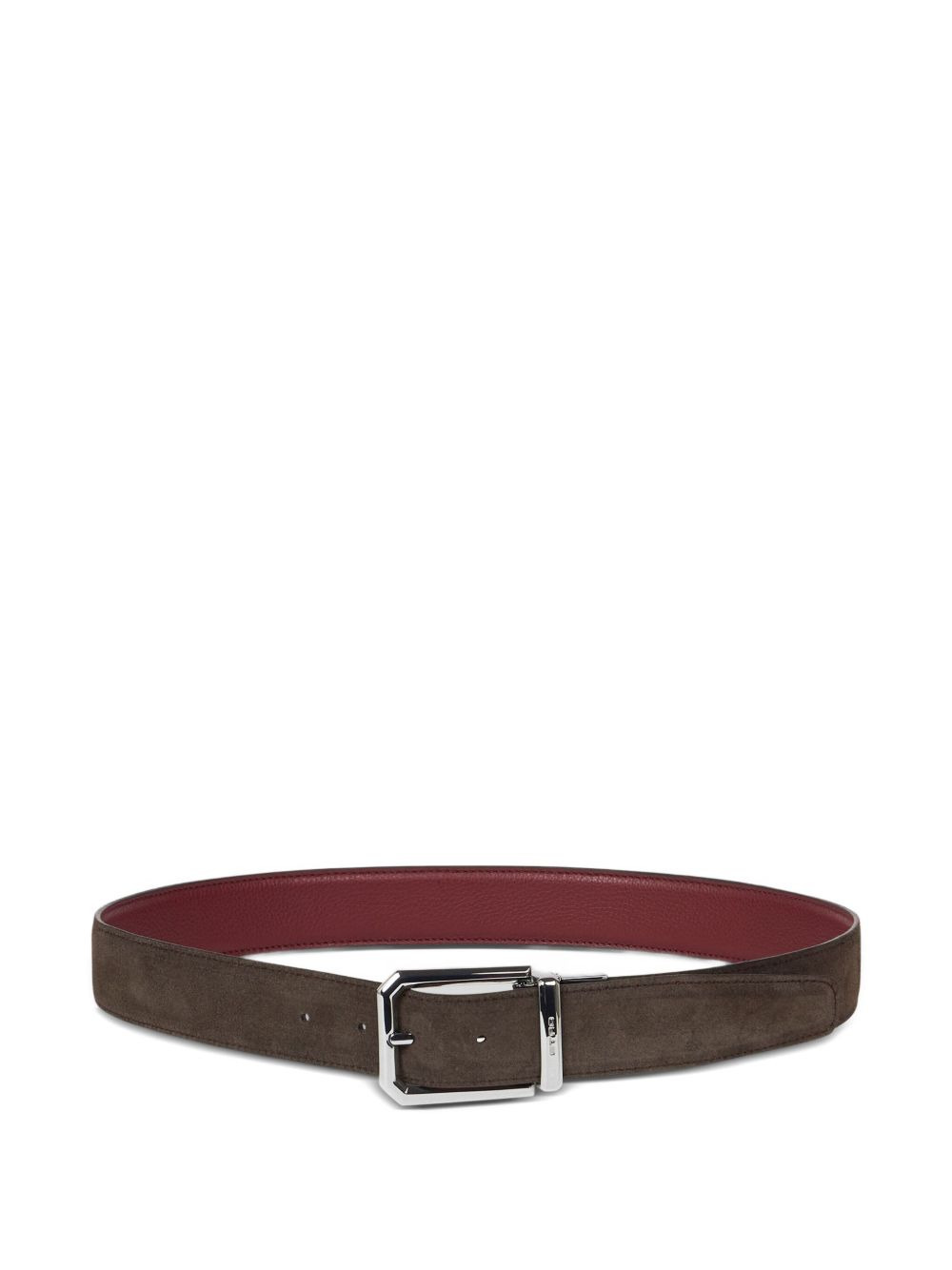 reversible leather belt - 3