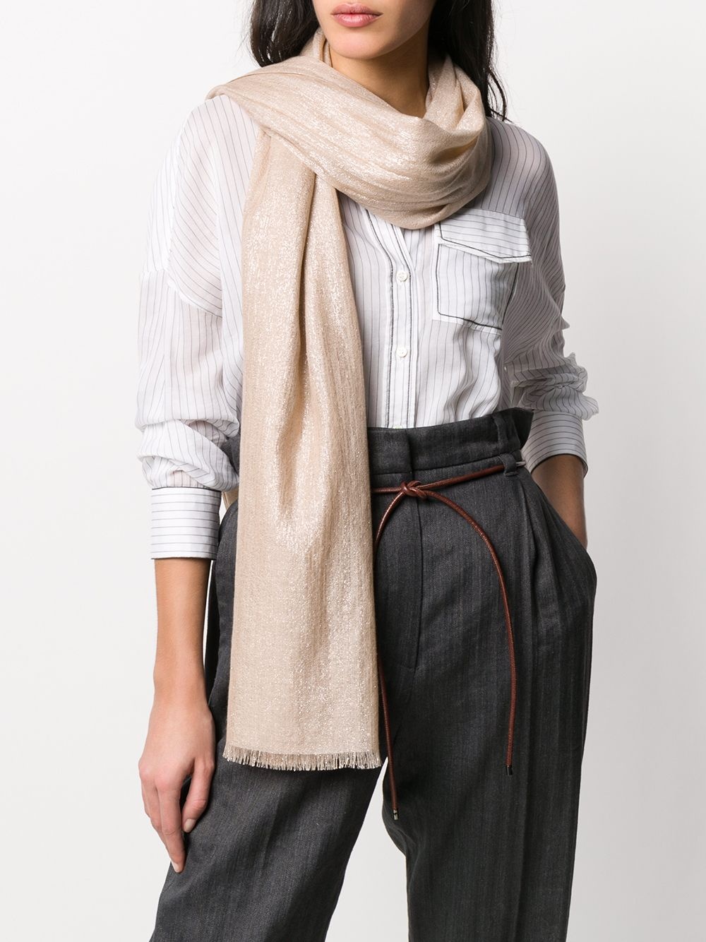 frayed scarf - 2