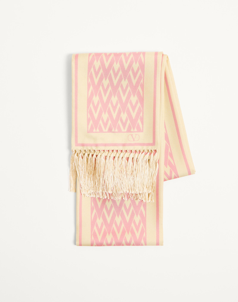 TOUTE LA V SILK BANDEAU SCARF - 1