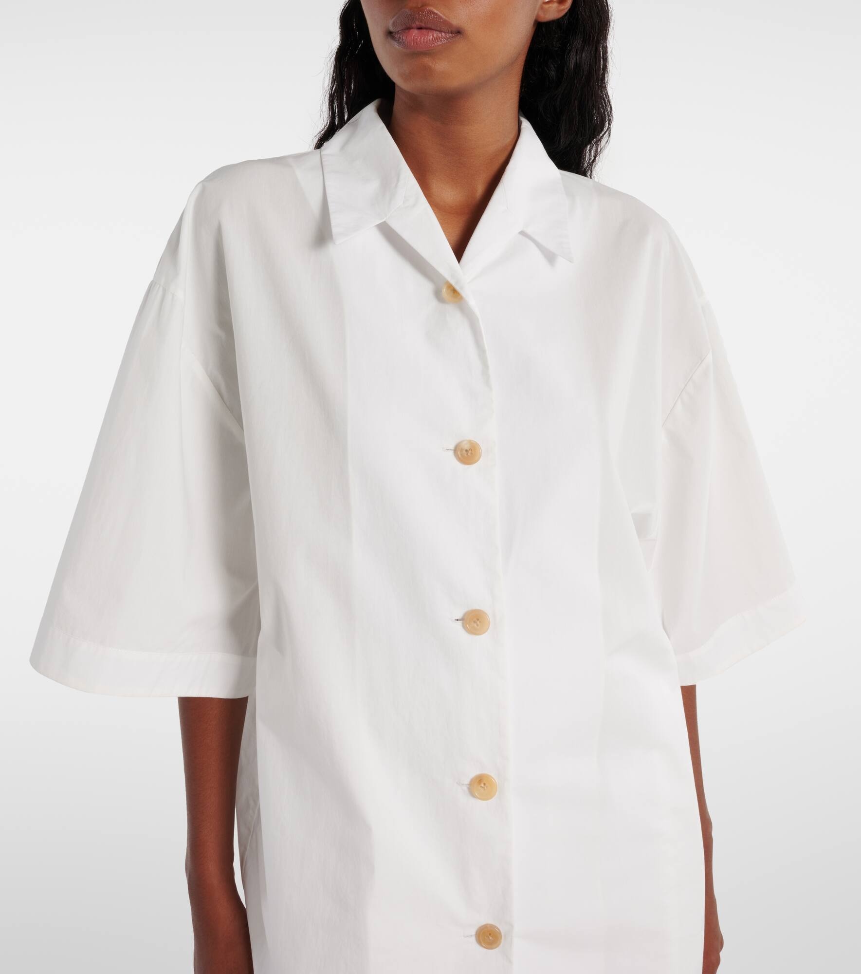Owen cotton poplin shirt - 4