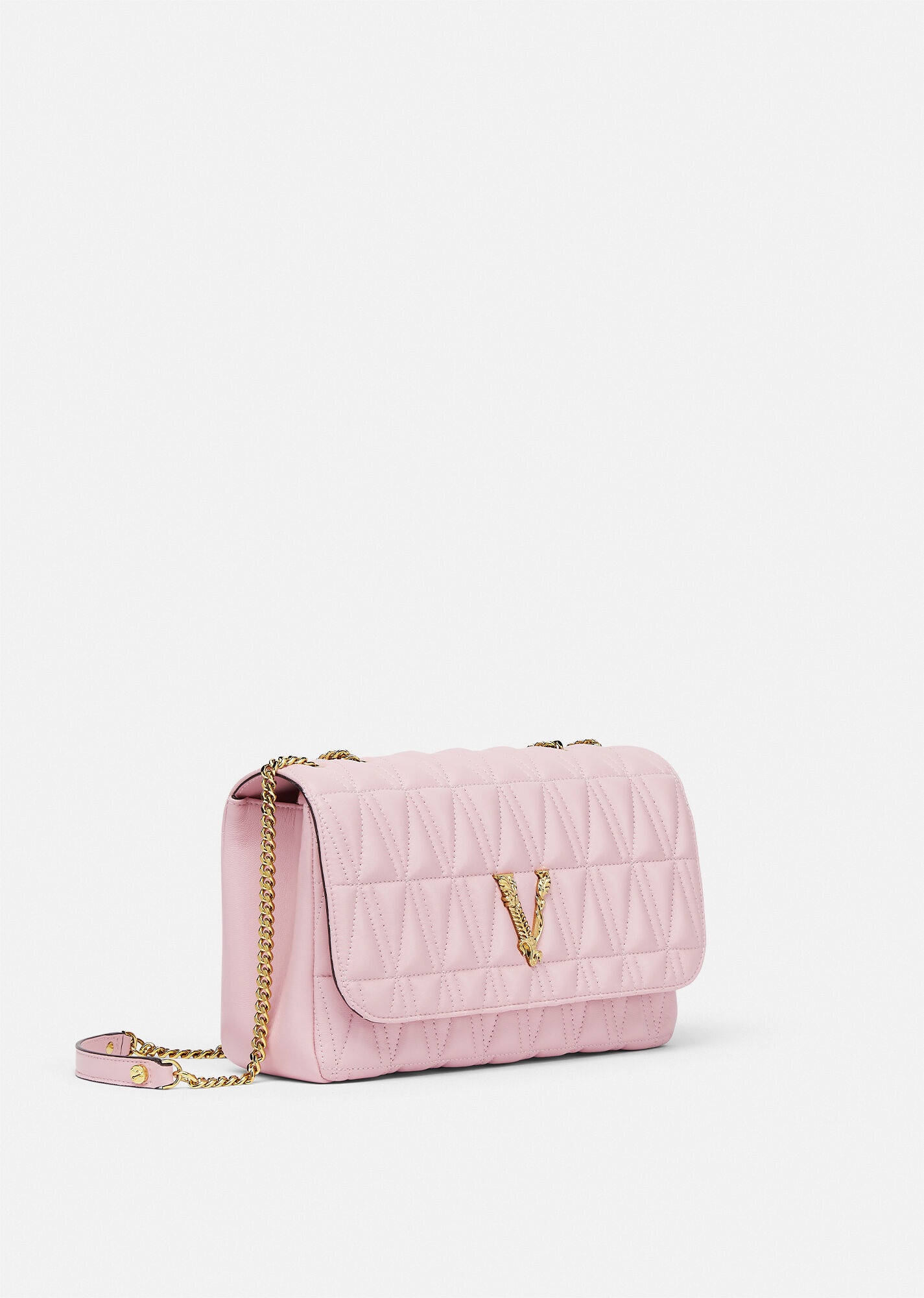 Virtus Quilted Nappa Leather Shoulder Bag - 2