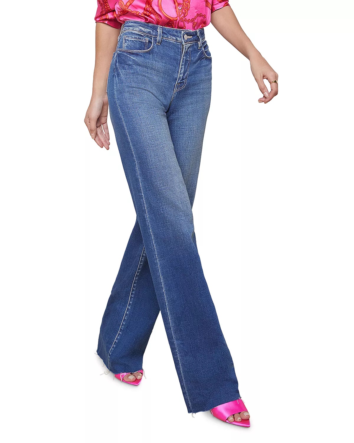 Scottie High Rise Wide Leg Jeans - 2