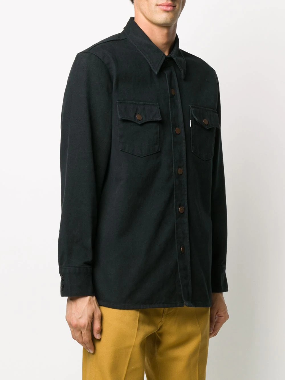 flap-pocket shirt  - 3