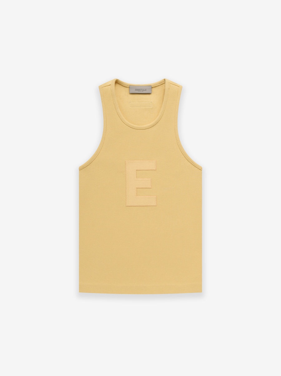 Womens Waffle Tank - 1