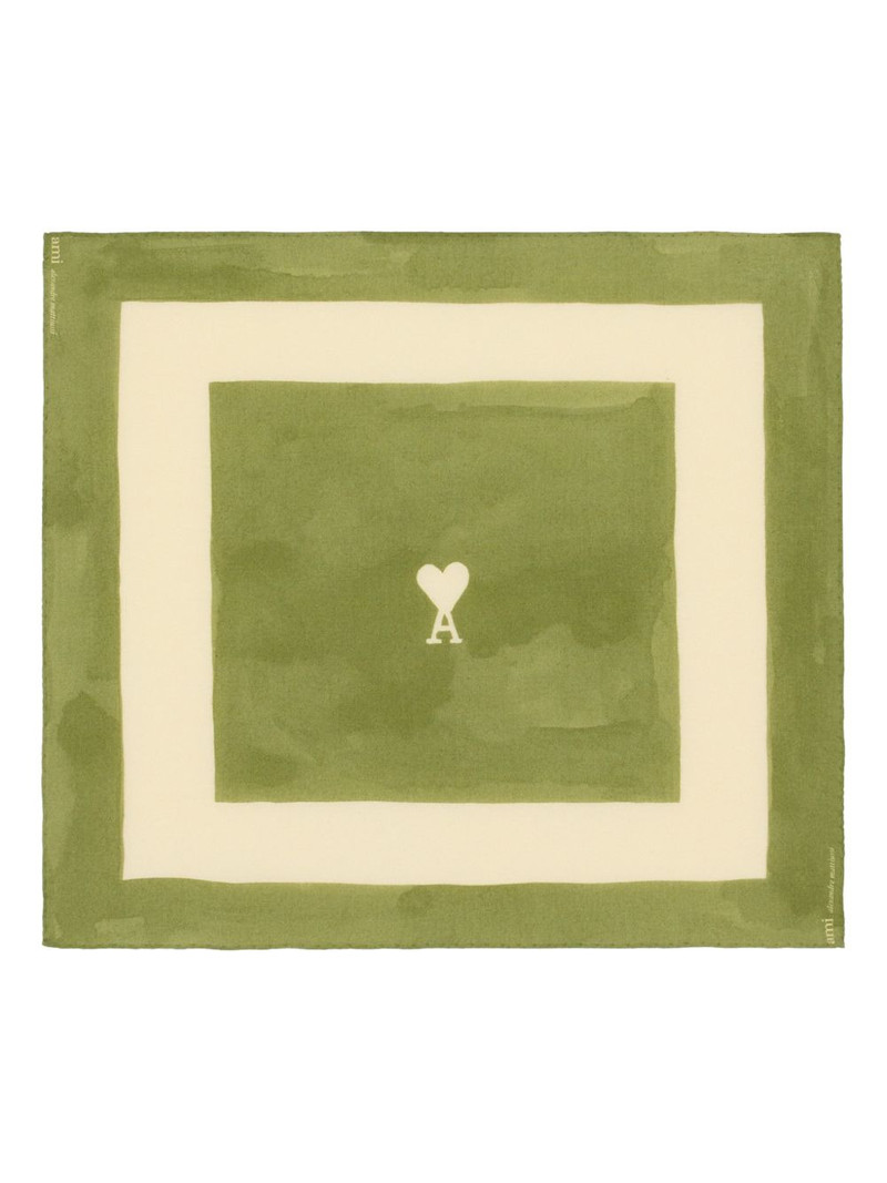 Ami De Coeur printed scarf 1