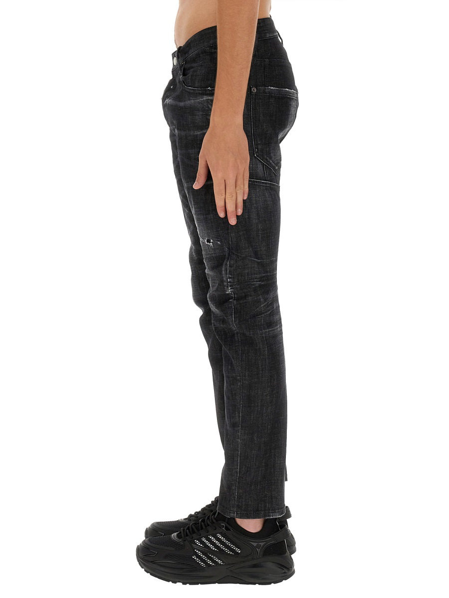 Dsquared Men Tidy Biker Jeans - 4