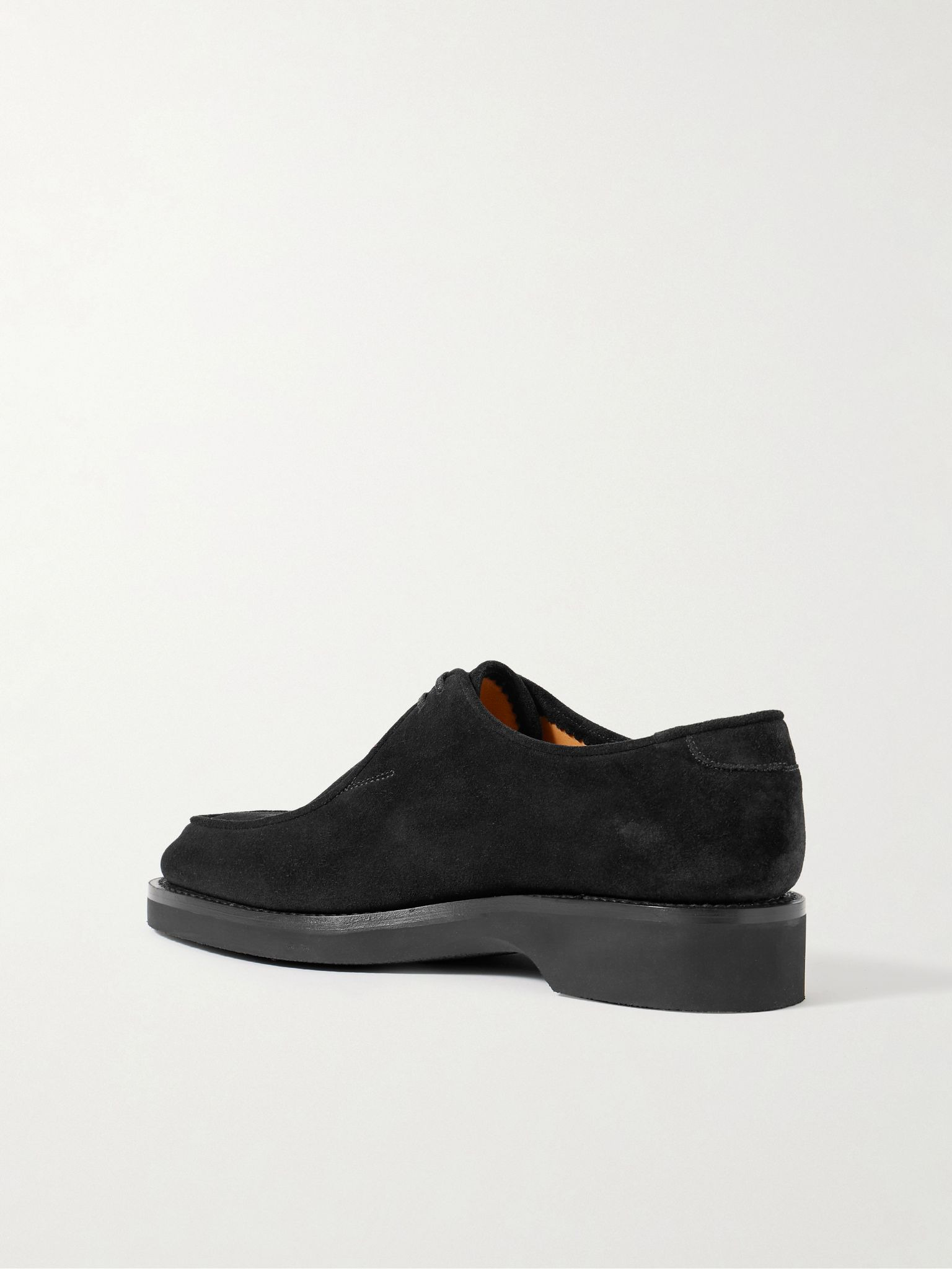Ted Suede Derby Shoes Black - 4