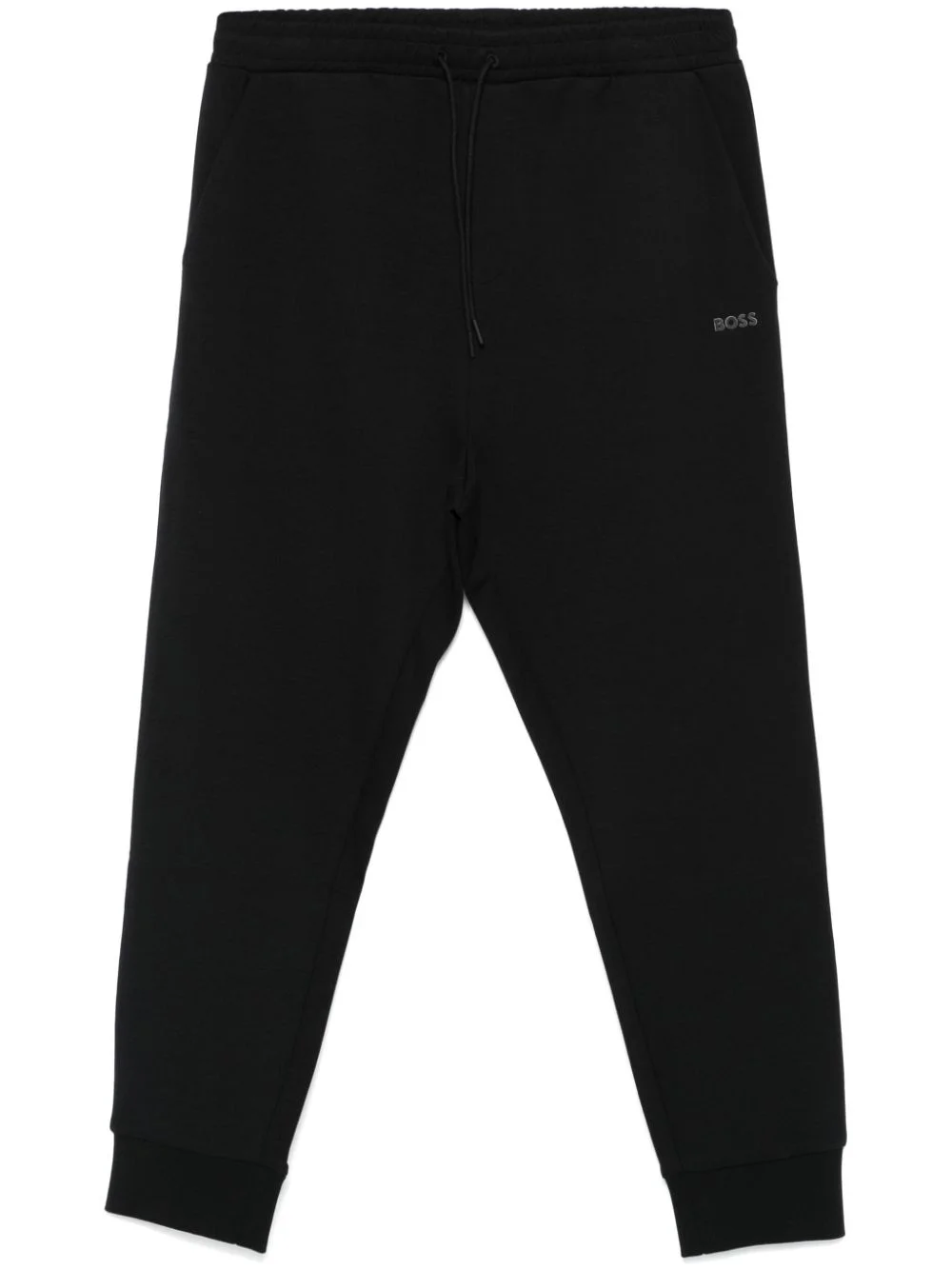 rubberised-logo track pants - 1