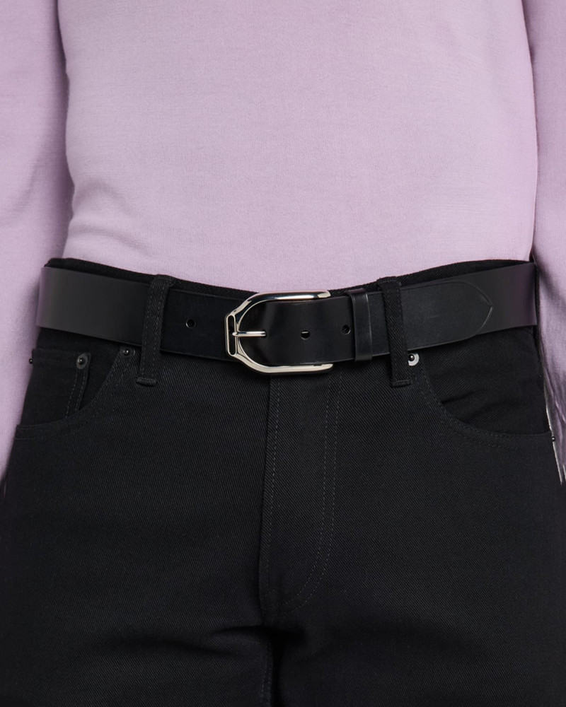 Ralph Lauren Men's Welington Stirrup-Buckle Leather Belt outlook