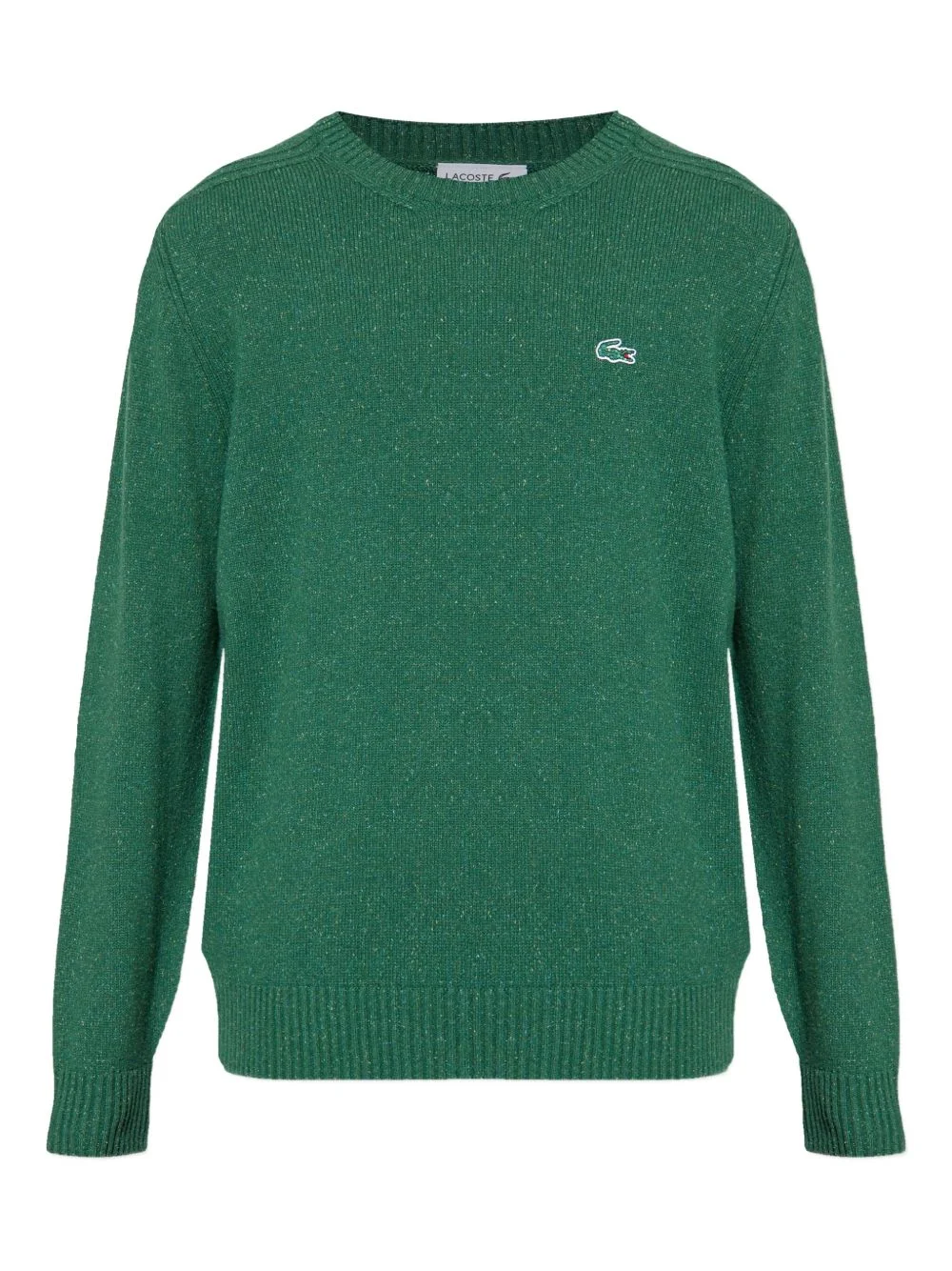 embroidered-logo wool sweater - 1