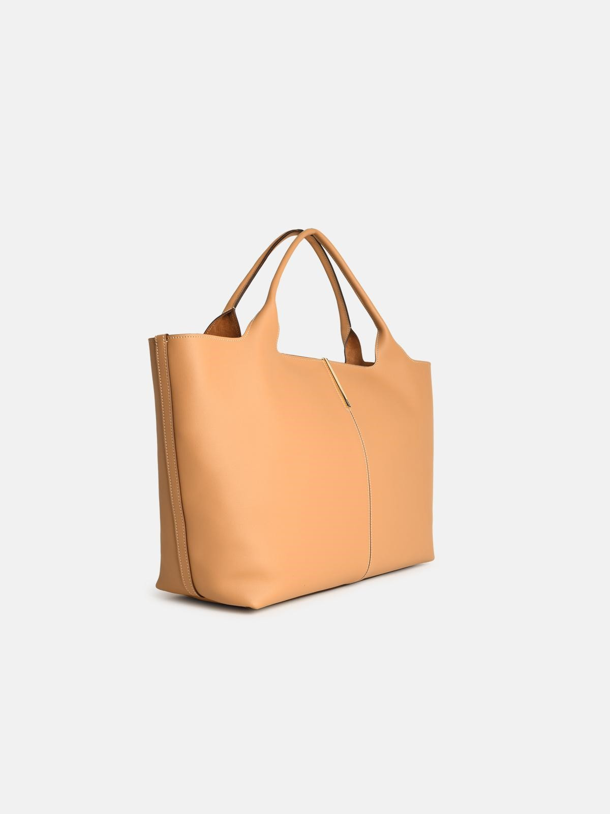 CAMEL LEATHER BAG - 2