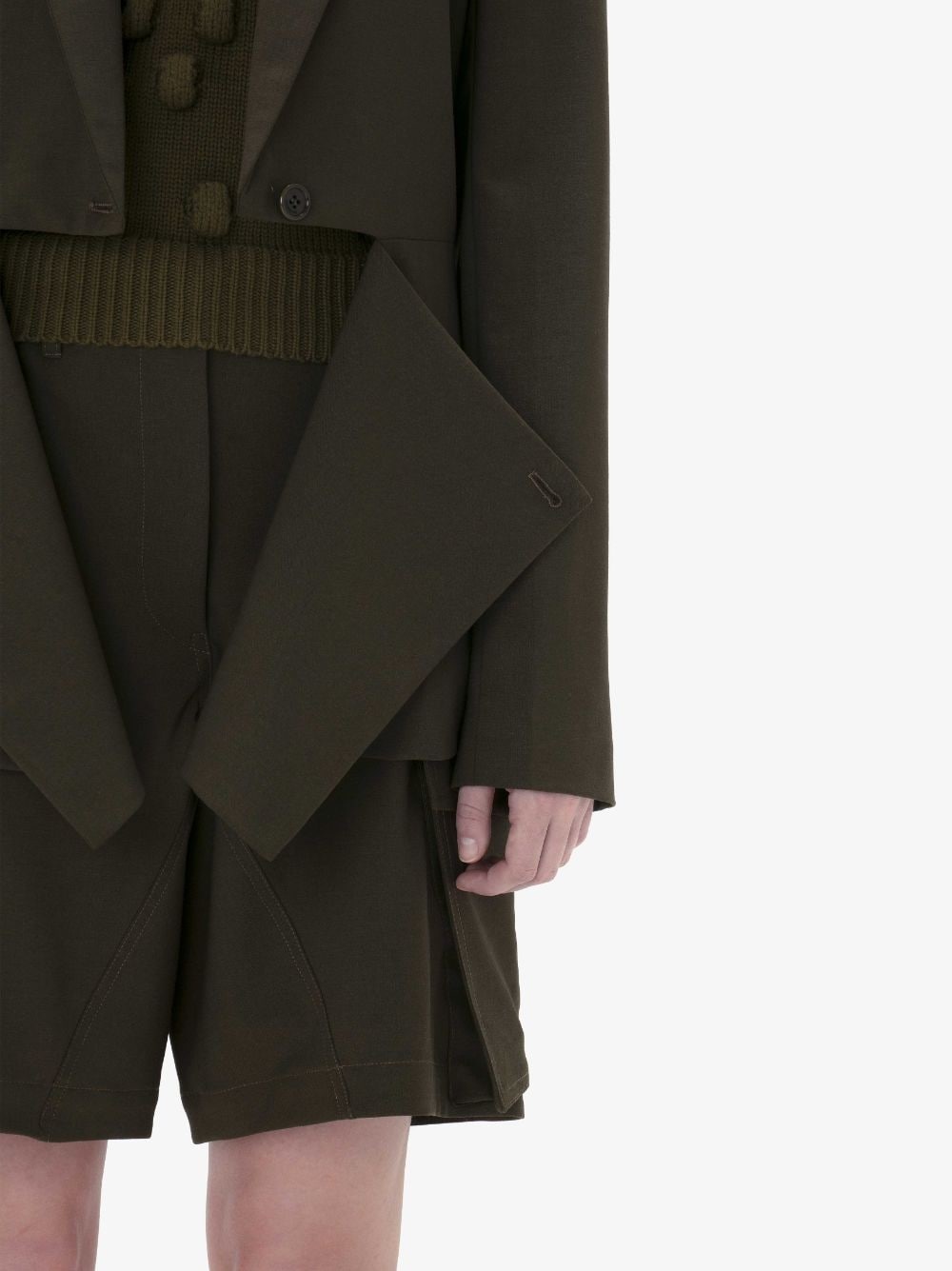 DECONSTRUCTED SINGLE-BREASTED BLAZER - 5