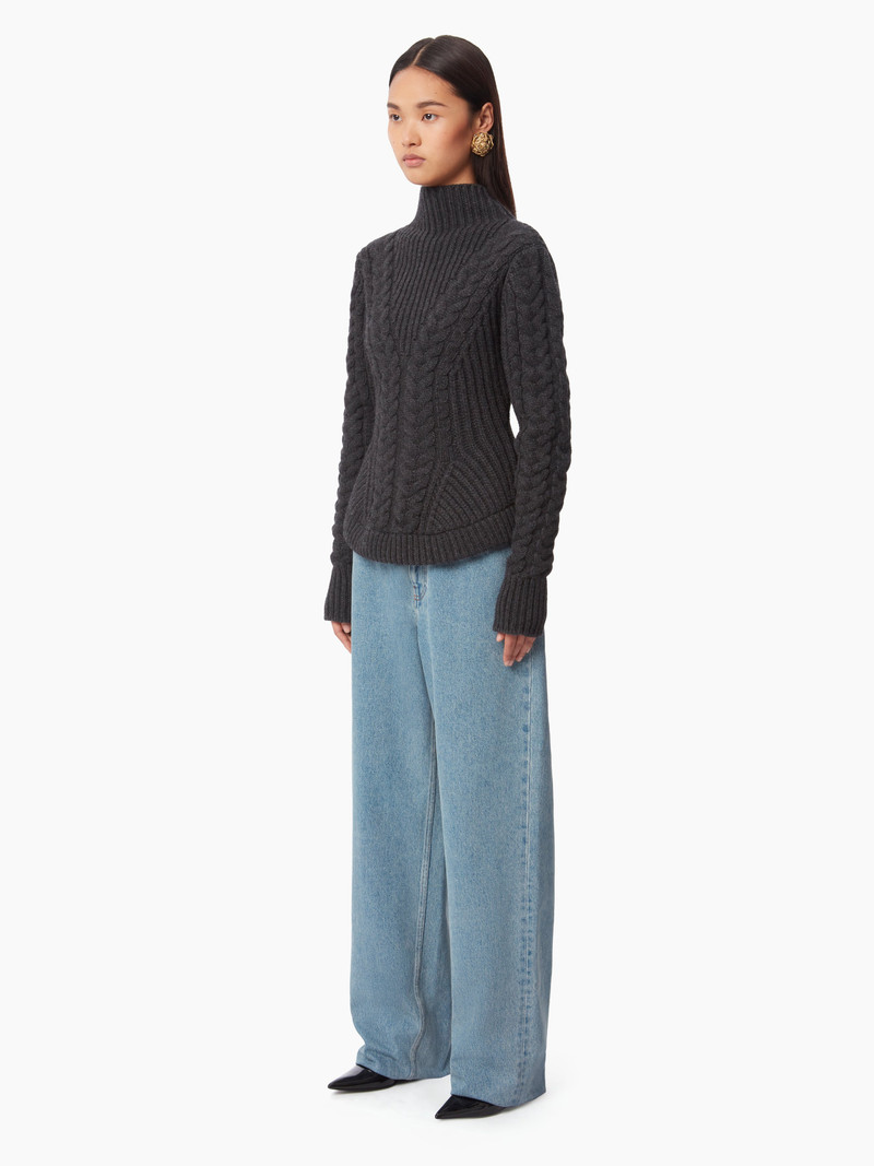 NINA RICCI BOYFRIEND DENIM PANTS outlook