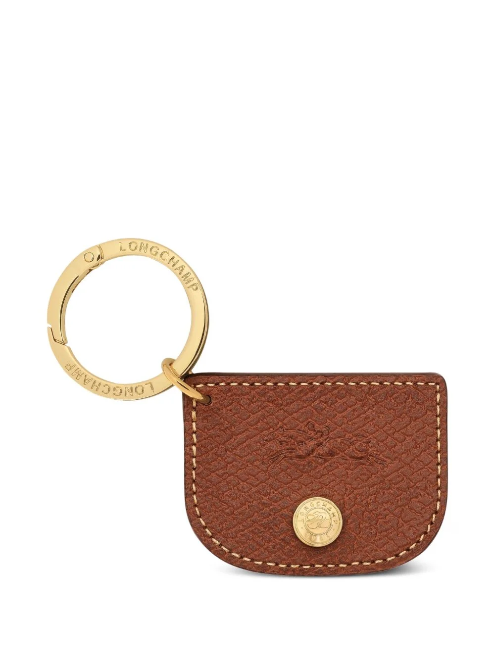 debossed-logo keyring - 1