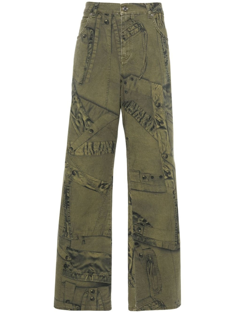 low-rise boyfriend jeans - 1