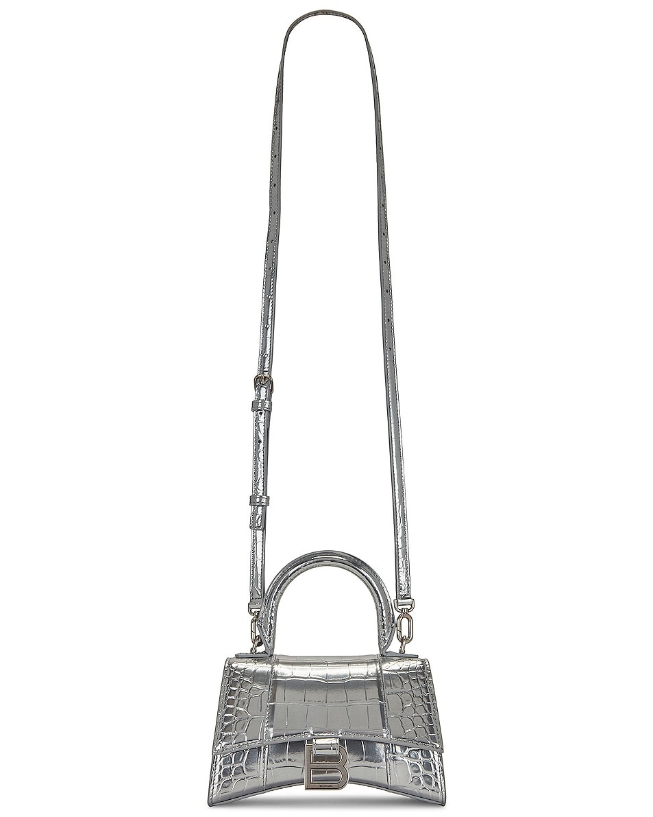 XS Hourglass Top Handle Bag - 6