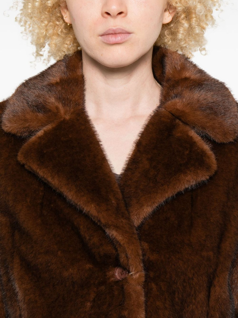 faux-fur coat 5