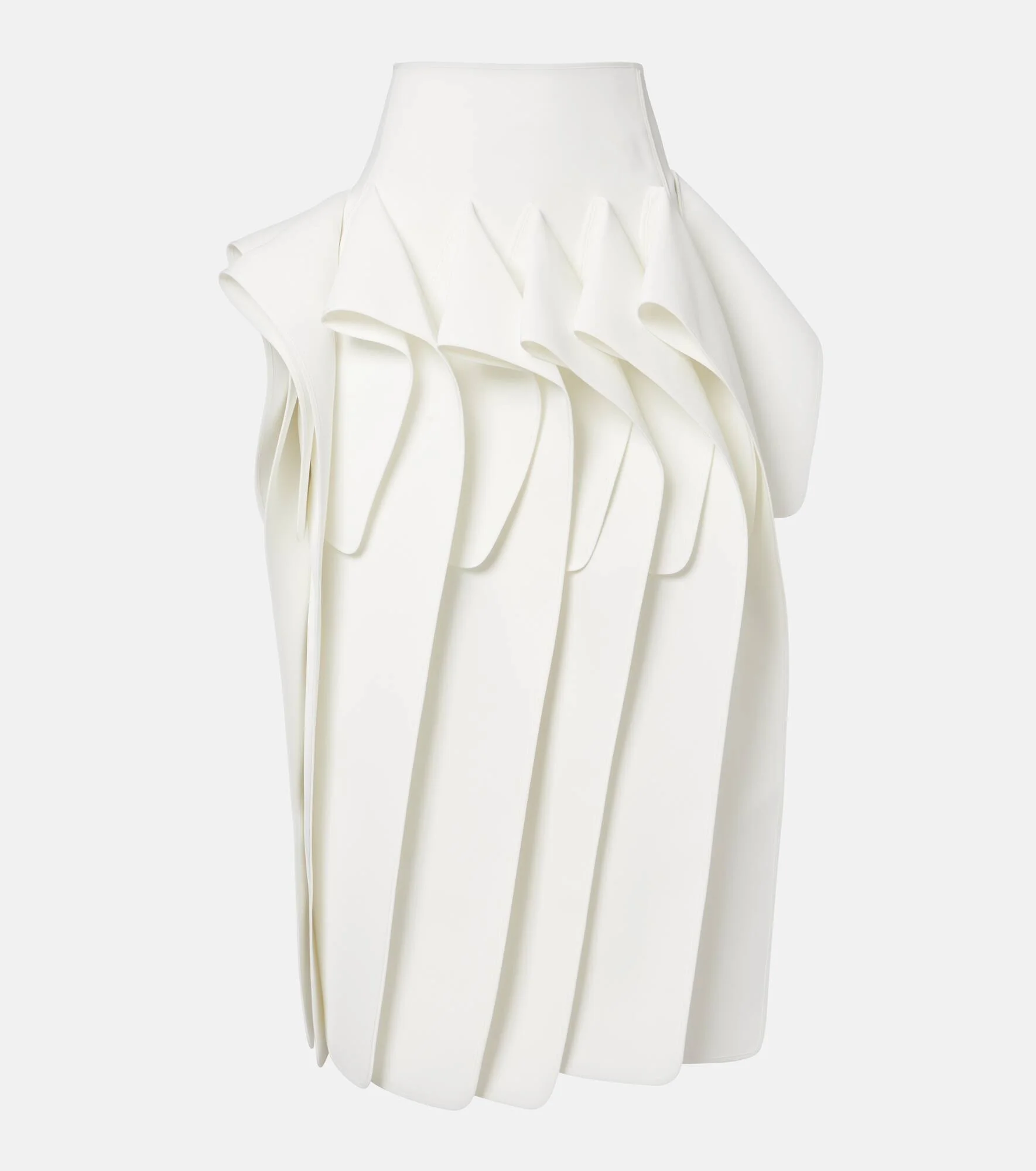 Streaming draped midi skirt - 1