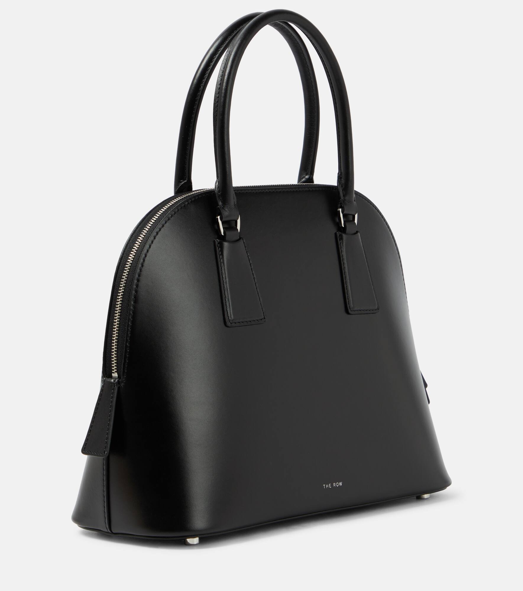 Nina Small leather tote bag - 4