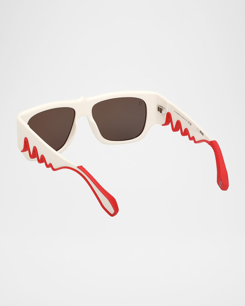 Christian Louboutin Men's LB0016M Acetate Square Sunglasses outlook