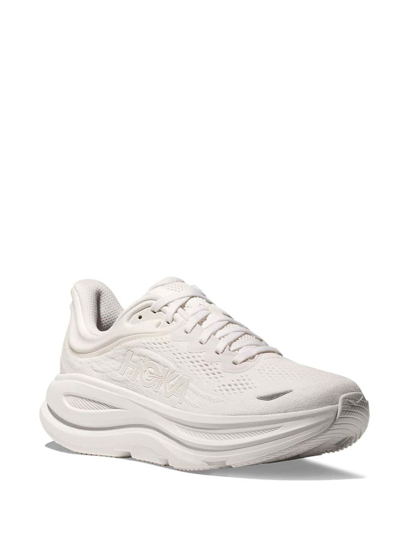 HOKA ONE ONE Bondi 9 "White" sneakers outlook