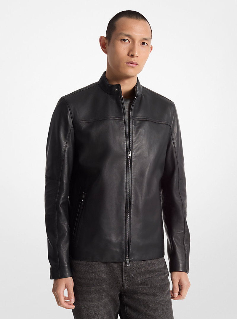 Leather Racer Jacket 1