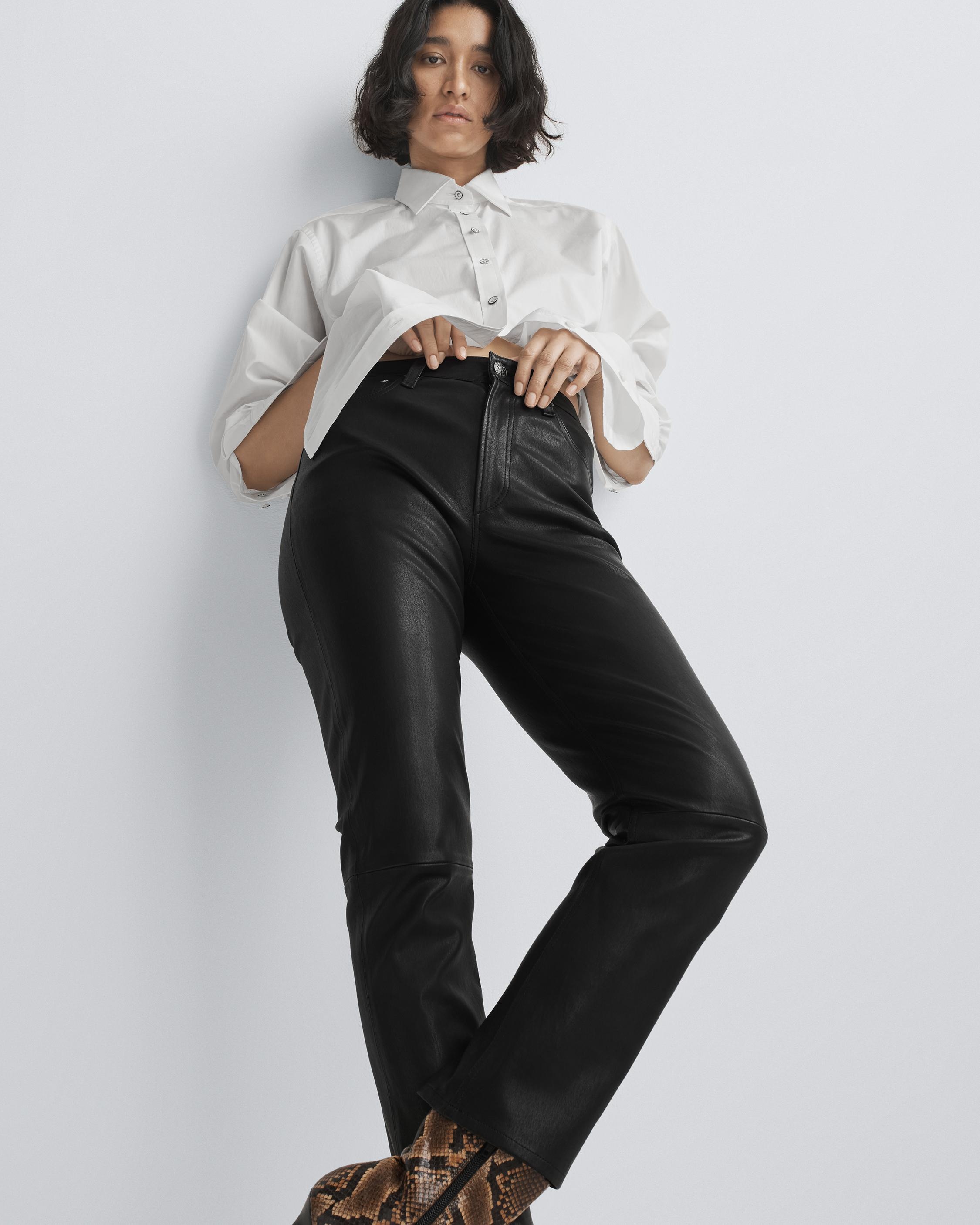 Wren Leather Pant
Slim Fit - 2