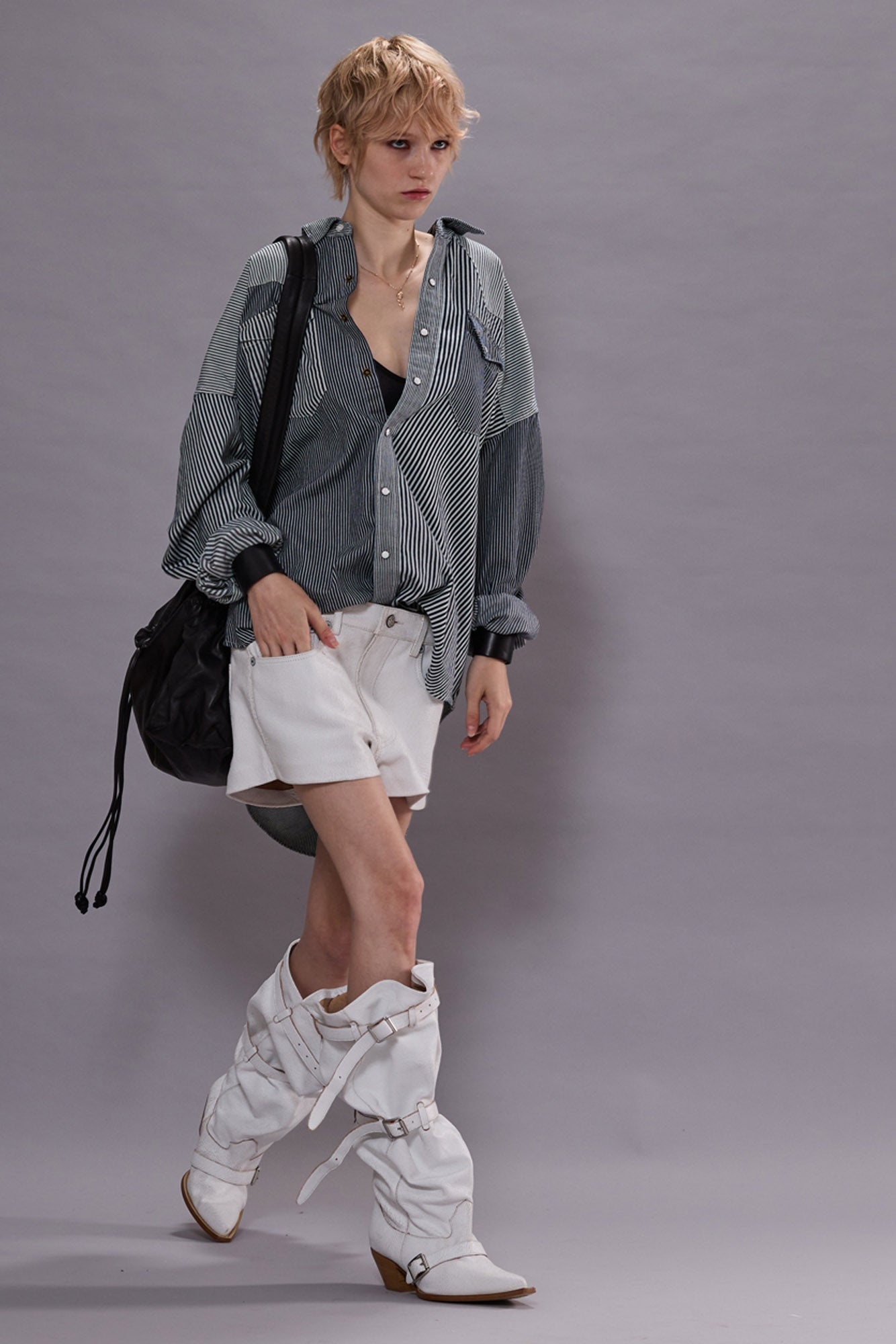 OVERSIZED COWBOY SHIRT - 3