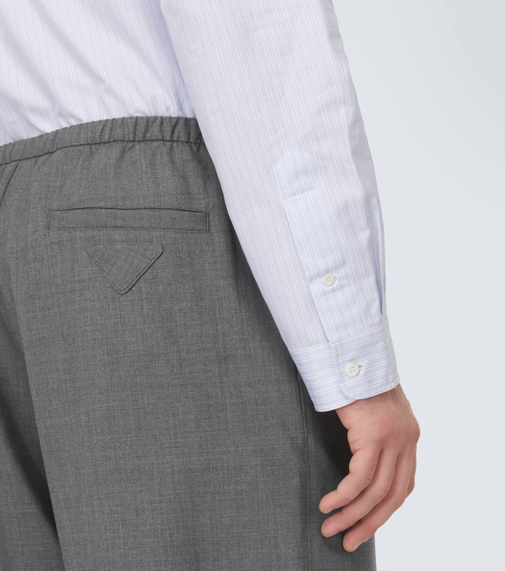 Virgin wool straight pants - 5