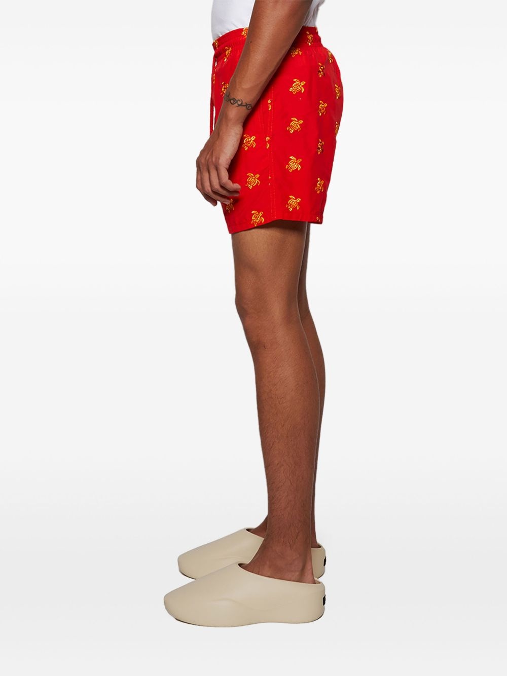 Turtle-print swim shorts - 4
