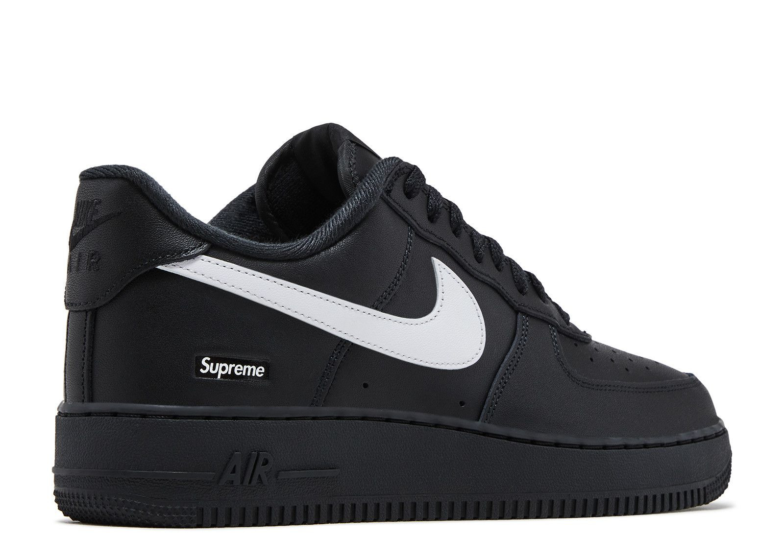 SUPREME X AIR FORCE 1 LOW 'BOX LOGO - BLACK WHITE' - 3