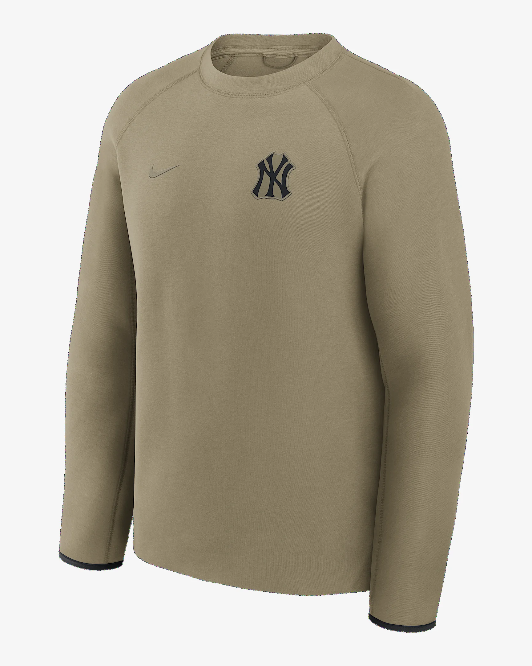 New York Yankees Tech Fleece Men's Nike MLB Pullover Crew - 1