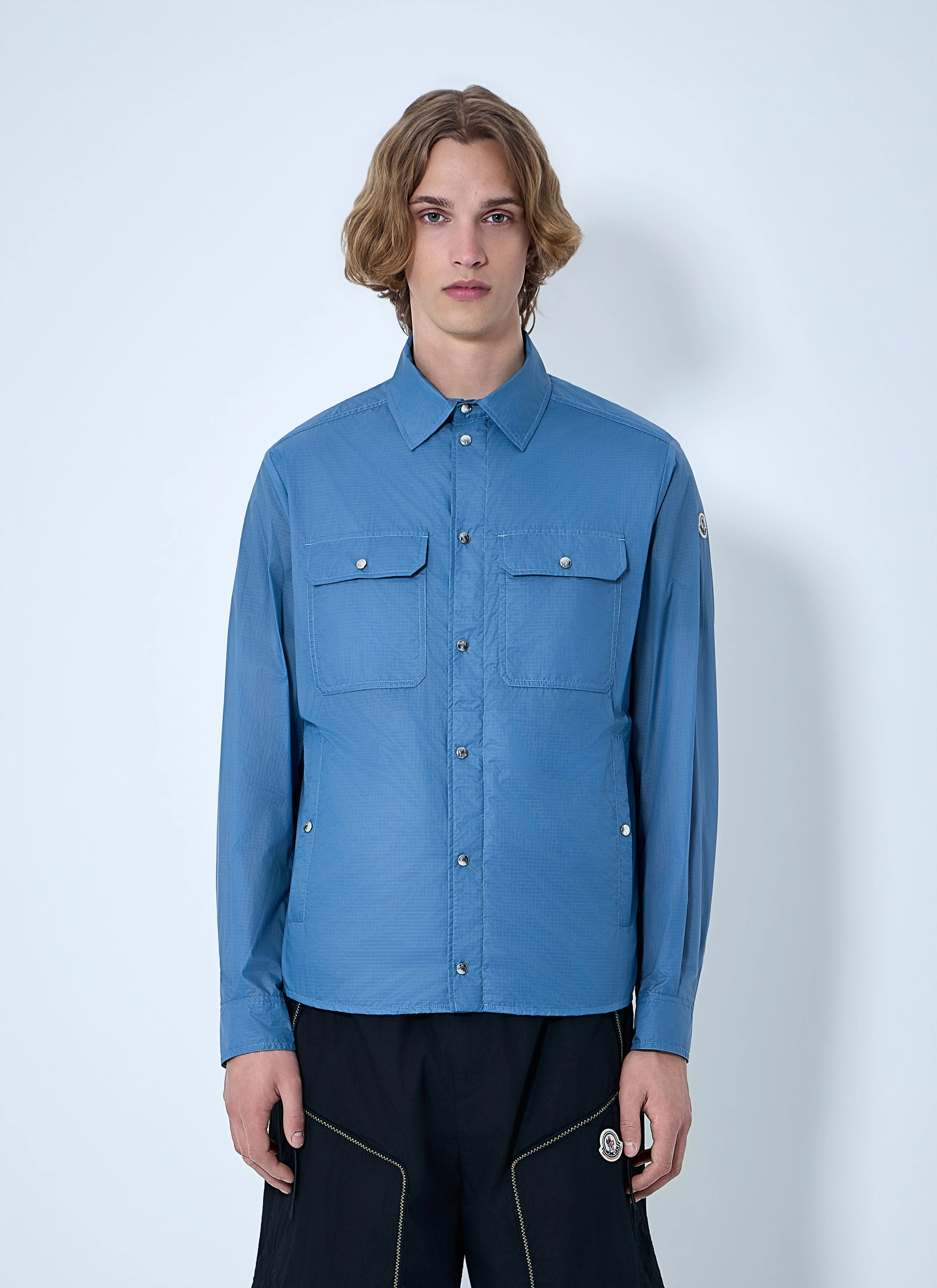 Moncler Men Technical Ripstop Overshirt - 1